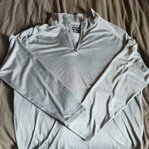 Jos A Bank Men's Green Zip-Up Sweater